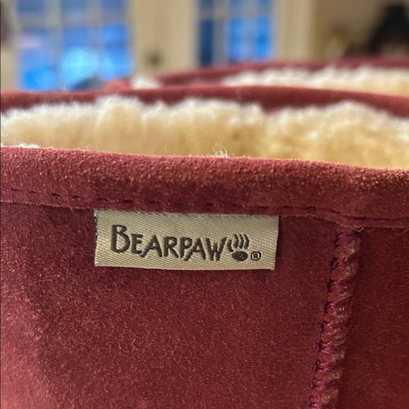BearPaw Women's Burgundy Suede Winter Boots - Picture 5 of 15